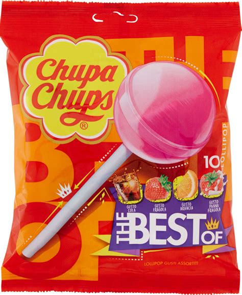 Buy Chupa Chups Assorted Lollipops 10pcs Online In Oman Talabat Oman