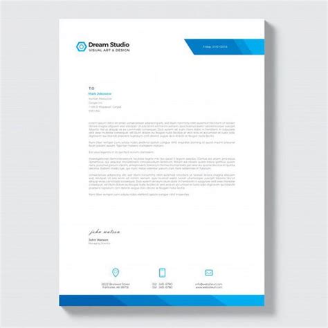 Professional Letter Head Design Shohag Hossain Company Letterhead