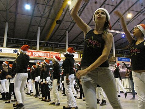 Festes de Nadal Inauguració pista de gel a Fira de Girona