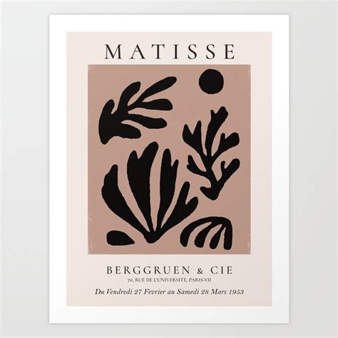 Art Collectibles Digital Prints Henri Matisse Exhibition Henri