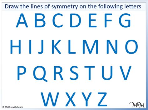 Lines of Symmetry - Maths with Mum