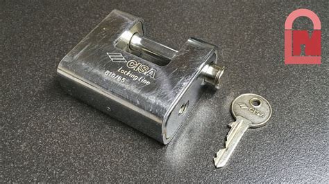 Cisa Locking Line Armoured Shutter Lock Picked Bosnianbill S