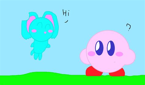 Kirby meets Elfilin by Purplejigglypuffdavi on DeviantArt