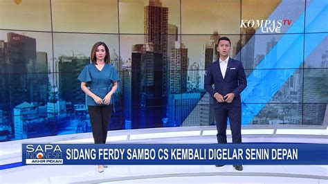 Pekan Depan Sidang Ferdy Sambo CS Kembali Digelar Ini Jadwalnya