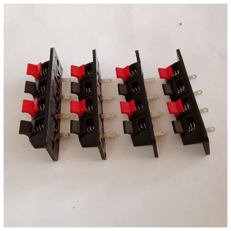 Terminal Speaker 4 Pin Kecil Jepit Amplifier Lazada Indonesia