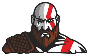 Kratos God of War Logo PNG Vector (CDR) Free Download