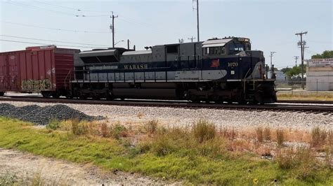 Wabash Heritage Unit Railfanning And Exploring Around San Antonio TX