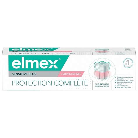 Acheter Elmex Dentifrice Sensitive Plus Protection Compl Te Ml