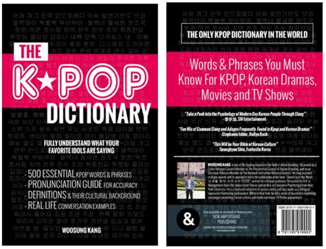 Books Kinokuniya The KPOP Dictionary 500 Essential Korean Slang