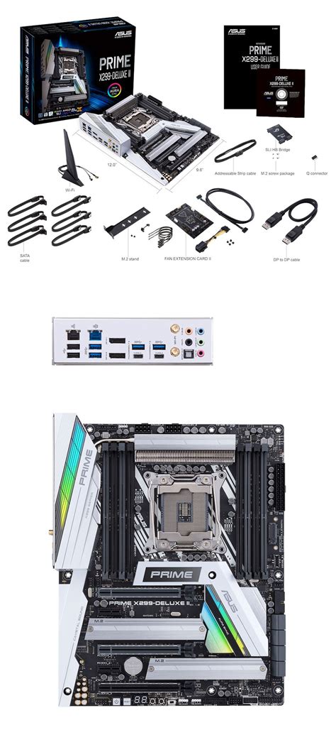 Buy Asus Prime X299 Deluxe Ii Motherboard Prime X299 Deluxe Ii Pc