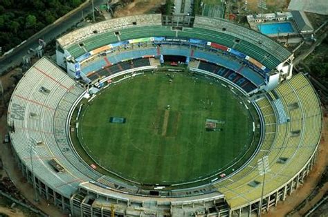 Rajiv Gandhi International Cricket Stadium in Hyderabad