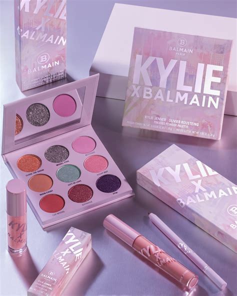 Kylie Jenner Partners With Balmain For A Makeup Collaboration At Paris