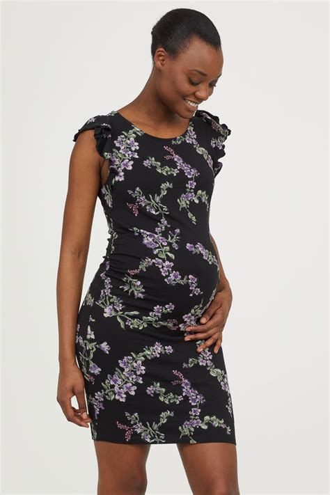 H&M MAMA Jersey Dress | Best Maternity Clothes From H&M | POPSUGAR ...