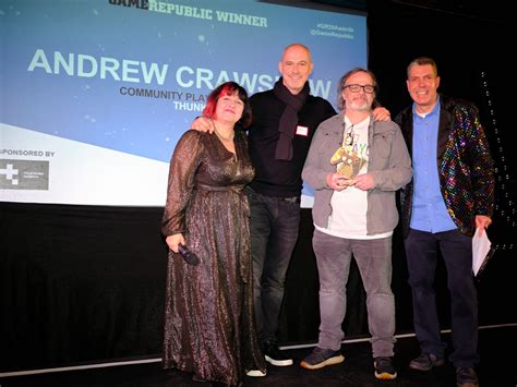 Andrew Crawshaw Of Thunkd Wins GR Community Player Award Sponsored By