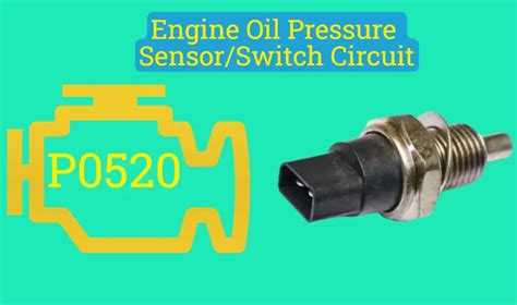 P Engine Oil Pressure Sensor Circuit