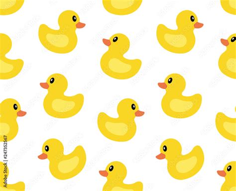 Yellow Duck Background