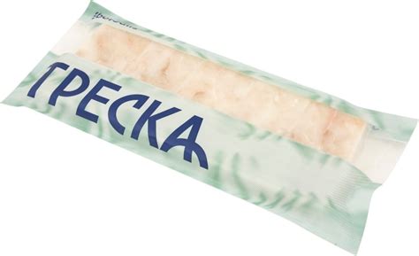 Треска Borealis Атлантическая филе блочное без кожи замороженное 750г ...