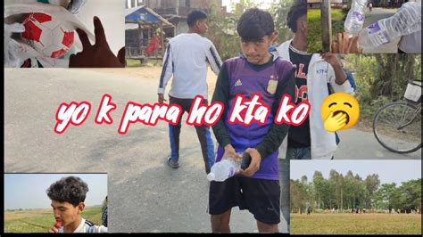 Finally Football Khailey Rw Pani Ko Bottle Jityo Teamjigreevlog7064