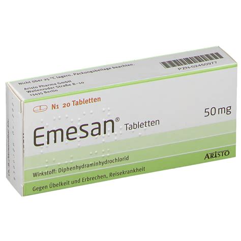 Emesan Tabletten 20 St Shop Apotheke