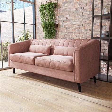 Velvet Seater Sofa Fatima Furniture Fatima Furniture