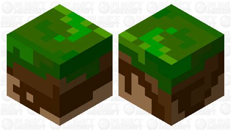 Grass Block Minecraft Mob Skin