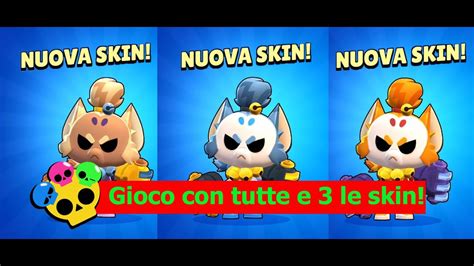 Brawl Stars Shoppo Le Nuove Tre Skins Di Kitboxer Youtube