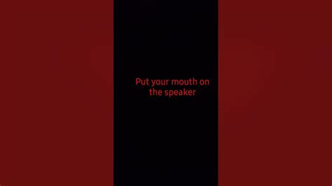 Speaker Mouth Youtube