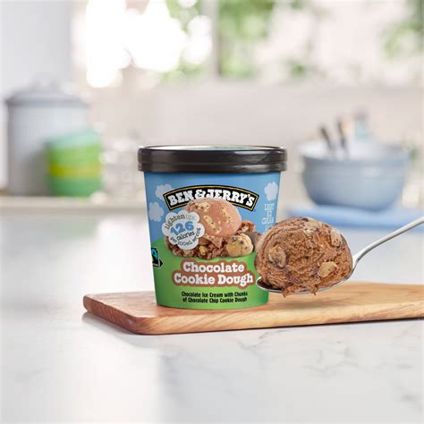 Chocolate Cookie Dough Lighten Up Ben And Jerrys