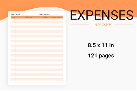 Expenses Tracker For Kdp Graphic By AKDI STUDIO Creative Fabrica