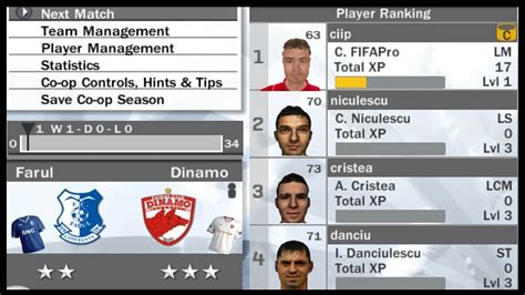 Fifa Player Career Mode Cu Dinamo Bucuresti Youtube