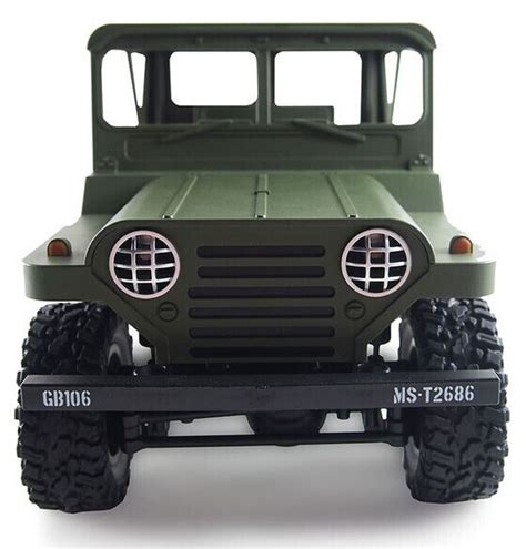 Amewi RC AMX U S Militär Geländewagen RTR 4WD 1 14 Military green