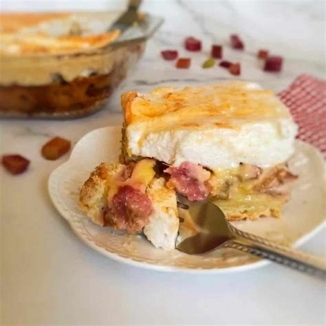 Rhubarb Custard Dessert Amish Heritage