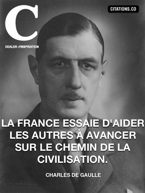 Toutes Les Citations De CHARLES DE GAULLE Citation Inspiration