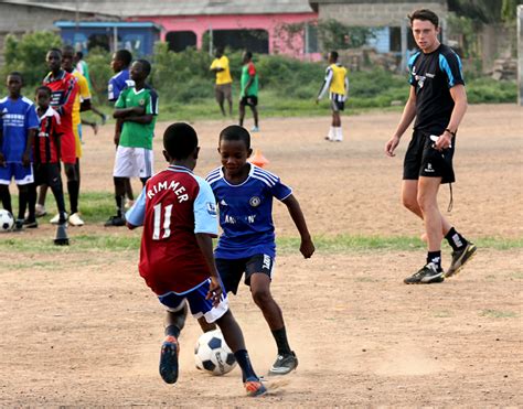 Football Coaching And Playing Project In Ghana Accra Changing Worlds