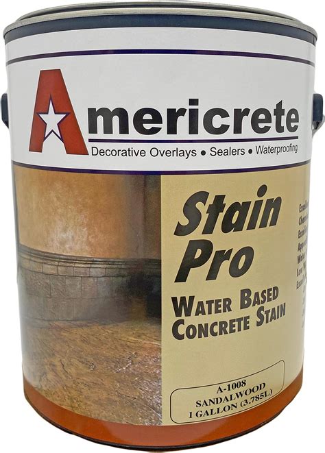 Walttools Water Based Concrete Stain Tru Tint Hazelnut Quart