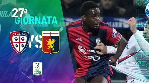 HIGHLIGHTS Cagliari Vs Genoa 0 0 SERIE BKT YouTube