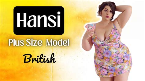 Hansi Stunning British Curvy Model Plus Size Fashion Haul