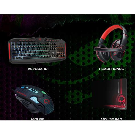 Hypergear 15459 4 In 1 Gaming Kit Series Red Dragon Electro Vision Inc