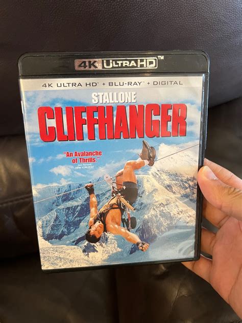 K Discs Cliffhanger K Uhd Ultra Hd Blu Ray Bluray Hobbies