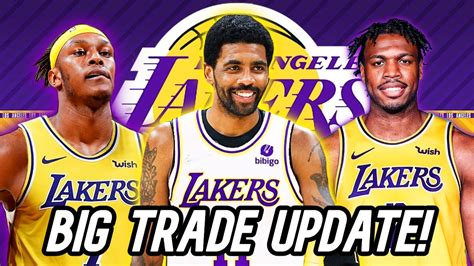 Lakers Trade Update On Kyrie Irving And Buddy Hield Myles Turner