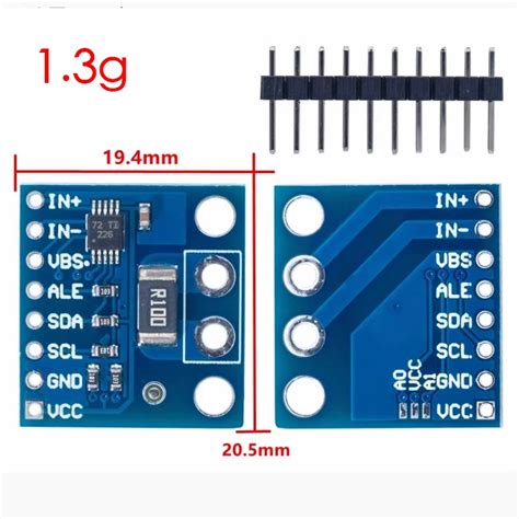 Cjmcu 226 Ina226 Voltaje Corriente Potencia Monitor Función De Alarma 36v