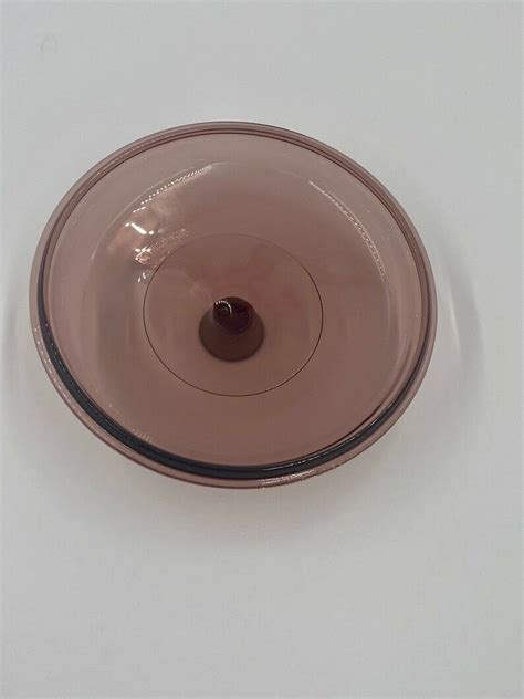 Pyrex Corning Visions Cranberry Glass Lid C A Replacement Etsy