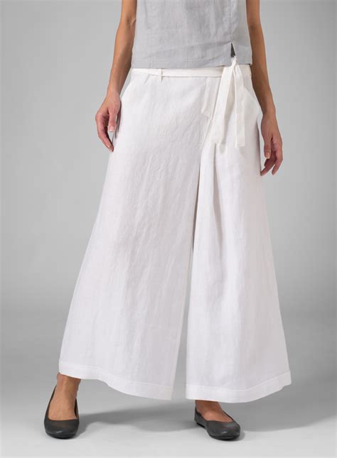 Linen Wide Leg Pants