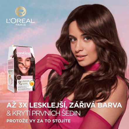 L ORÉAL PARIS casting NATURAL GLOSS barva na vlasy Kaštanová 423 1 ks