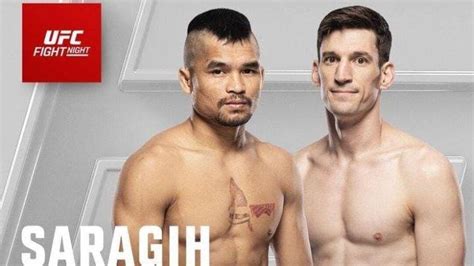 SESAAT Lagi Link Live Streaming UFC Fight Night Jeka Saragih Vs Westin