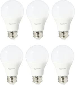 Amazon Basics Foco Led Blanco Suave Paquete De Equivalente A