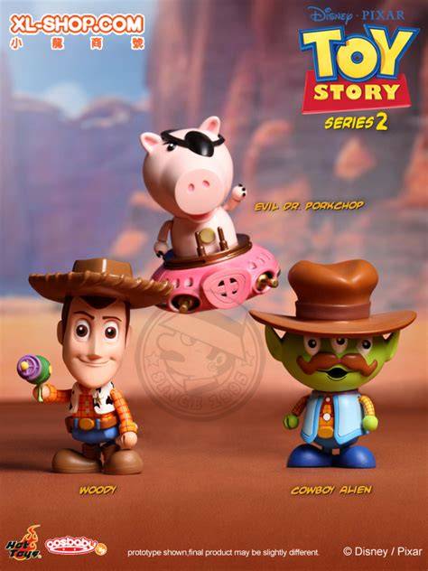 Hot Toys COSB123 Toy Story Series 2 Cosbaby Cowboy Alien