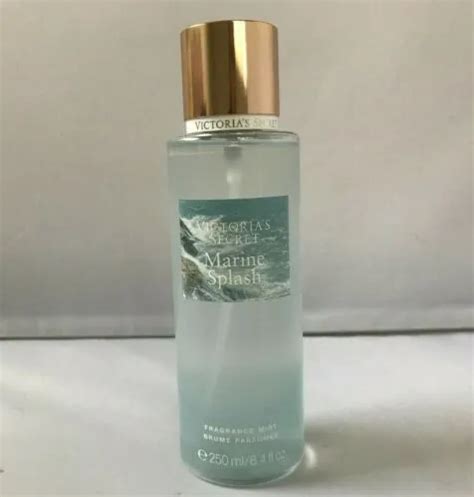 New Victorias Secret Marine Splash With Barcode Fragrance Mist Perfume