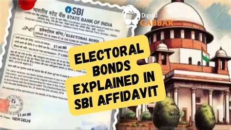 Unveiling The Truth Electoral Bonds Explained In Sbi Affidavit To