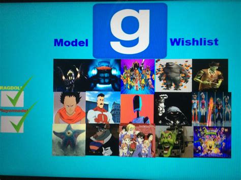 My Gmod Models Wishlist Part 2 By Theartdragon27 On Deviantart